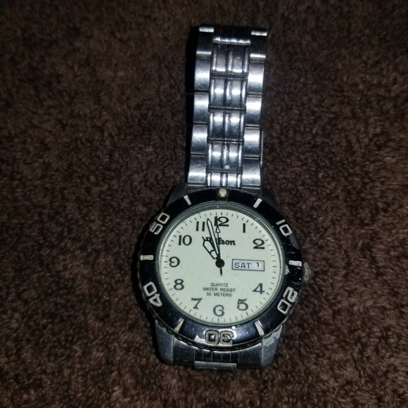 Wilson Glow in the Dark Watch Men's new battery - Picture 4 of 6